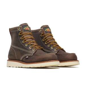 ThoroGood American Heritage 6″ Trail Crazy Horse Moc Toe Boots Brown Size 12
